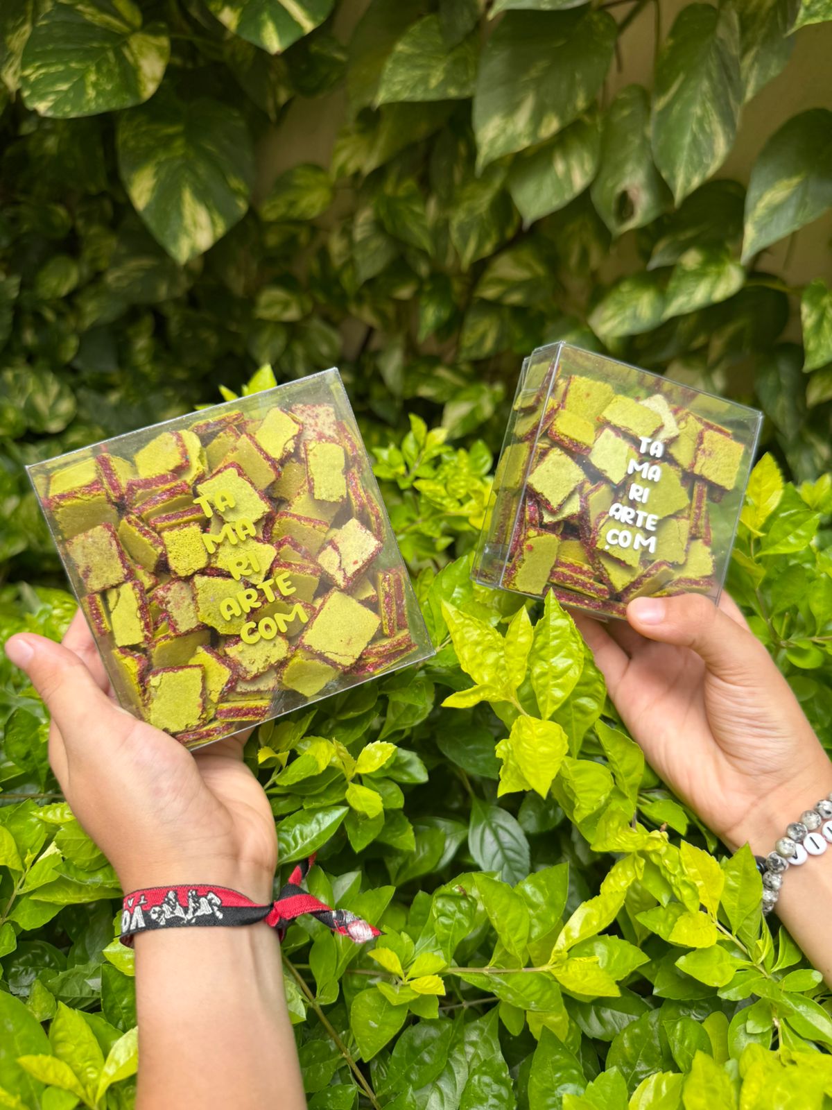 Cuadritos de obleas rellenas de tamarindo - Imagen 3